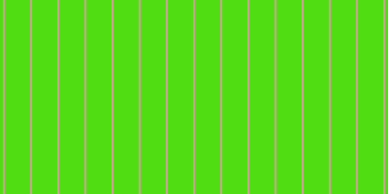 #50de13, #caa393 vertical lines, four pixels wide, fifty-two pixels apart