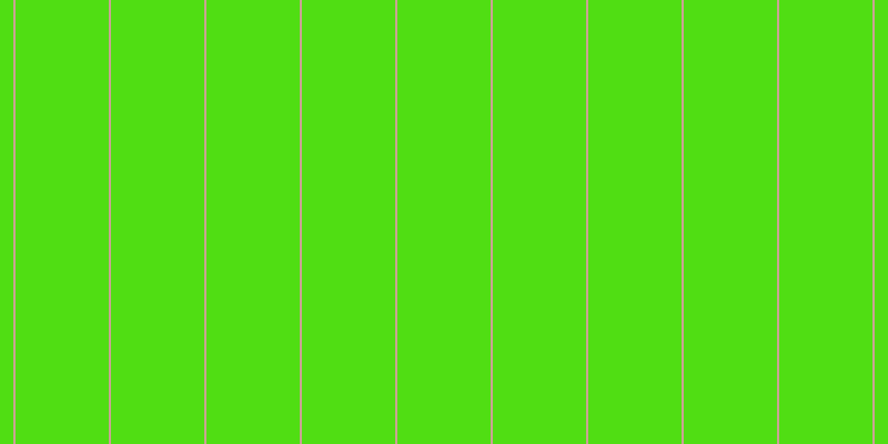 #50de13, #caa393 vertical lines, two pixels wide, eighty-four pixels apart
