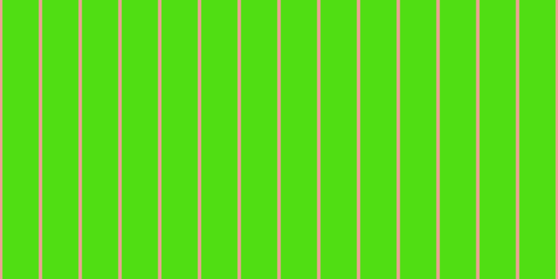 #50de13, #eba393 vertical lines, five pixels wide, fifty-two pixels apart