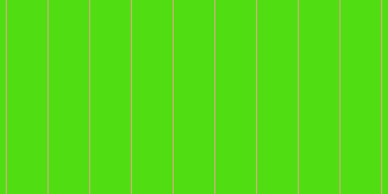 #50de13, #eba393 vertical lines, two pixels wide, eighty-four pixels apart