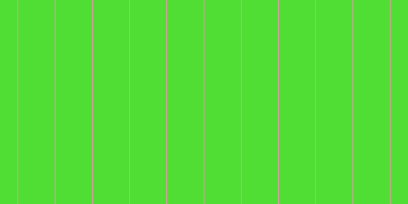 #50de34, #caa393 vertical lines, two pixels wide, seventy-one pixels apart