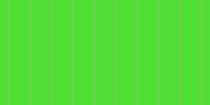 #50de34, #caa393 vertical lines, two pixels wide, eighty pixels apart
