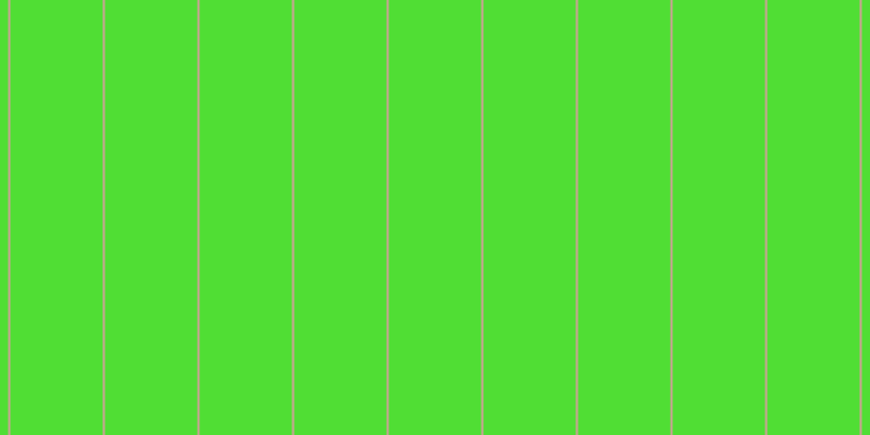 #50de34, #caa393 vertical lines, two pixels wide, eighty-five pixels apart