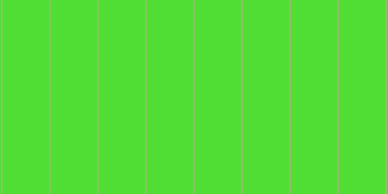 #50de34, #caa393 vertical lines, two pixels wide, ninety-seven pixels apart