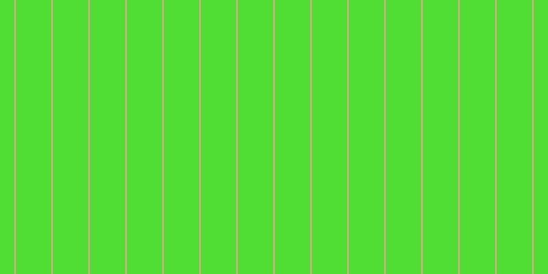 #50de34, #eba393 vertical lines, two pixels wide, fifty-two pixels apart