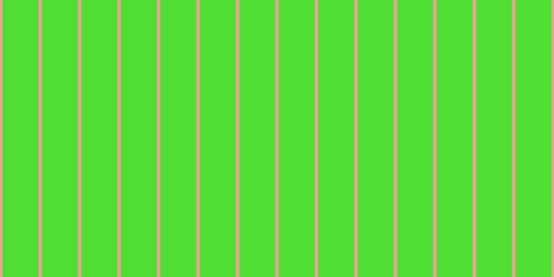 #50de34, #eba393 vertical lines, five pixels wide, fifty-two pixels apart