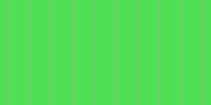 #50de55, #caa393 vertical lines, two pixels wide, eighty pixels apart