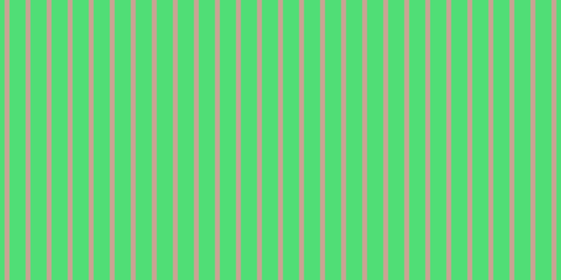 #50de76, #caa393 vertical lines, seven pixels wide, twenty-three pixels apart