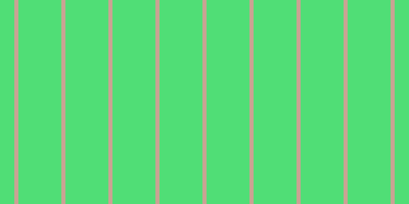 #50de76, #caa393 vertical lines, eight pixels wide, eighty-four pixels apart