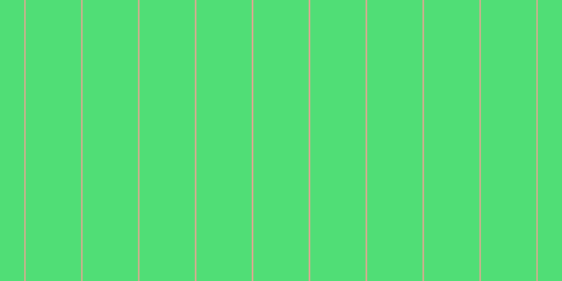 #50de76, #eba393 vertical lines, two pixels wide, seventy-nine pixels apart
