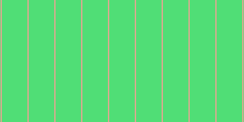 #50de76, #eba393 vertical lines, four pixels wide, eighty-four pixels apart