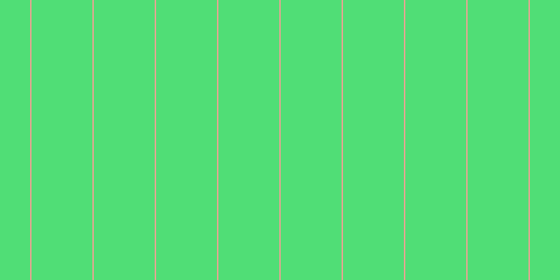 #50de76, #eba393 vertical lines, two pixels wide, eighty-seven pixels apart