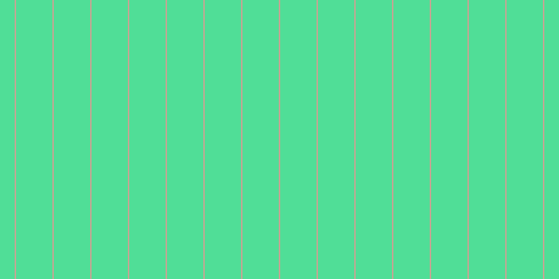 #50de97, #caa393 vertical lines, two pixels wide, fifty-two pixels apart