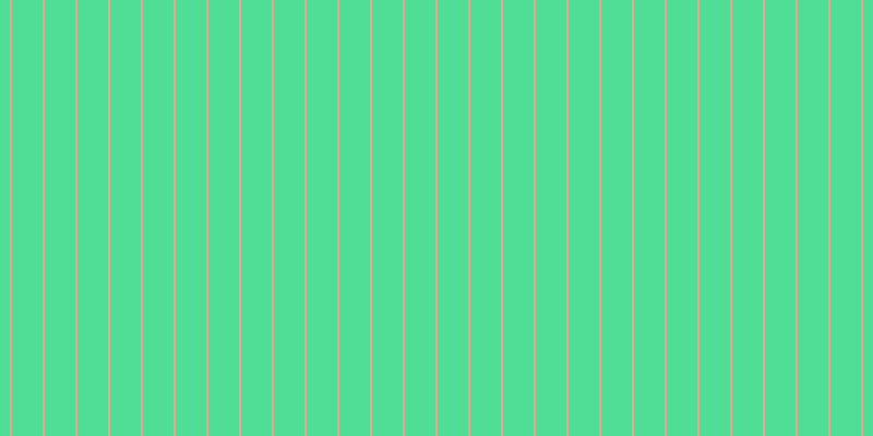 #50de97, #eba393 vertical lines, two pixels wide, twenty-eight pixels apart