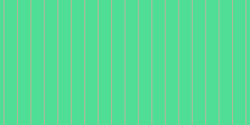 #50de97, #eba393 vertical lines, two pixels wide, forty-one pixels apart