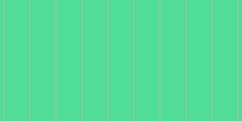 #50de97, #eba393 vertical lines, two pixels wide, eighty-four pixels apart