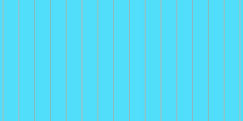 #50defa, #caa393 vertical lines, two pixels wide, fifty pixels apart
