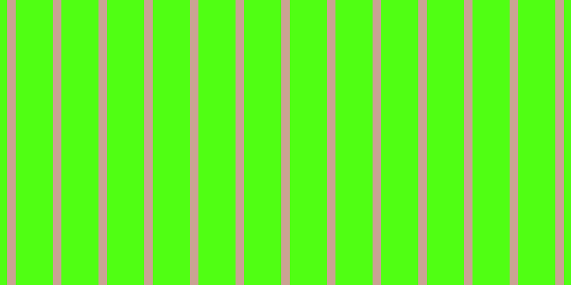 #50ff13, #caa393 vertical lines, twelve pixels wide, fifty-two pixels apart