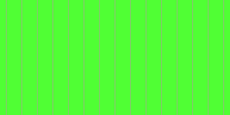 #50ff34, #a9a393 vertical lines, two pixels wide, fifty-two pixels apart