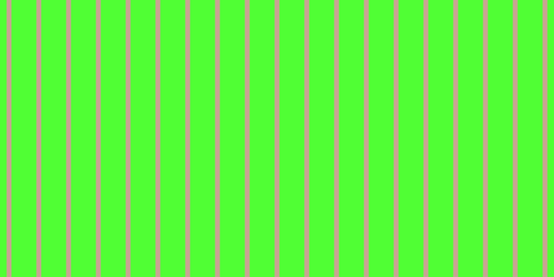 #50ff34, #caa393 vertical lines, seven pixels wide, thirty-six pixels apart