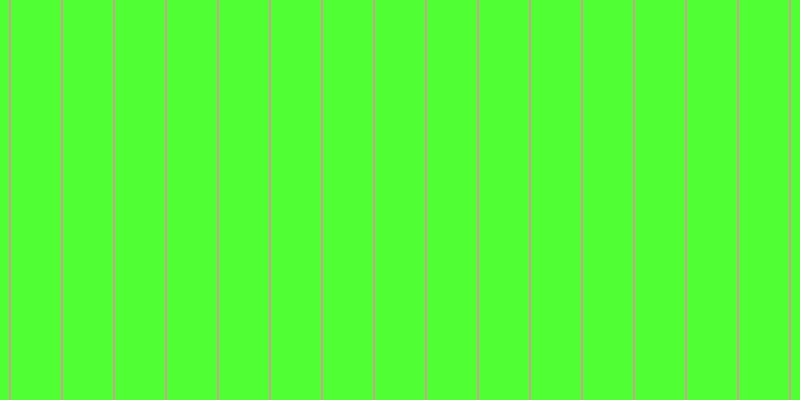 #50ff34, #caa393 vertical lines, two pixels wide, fifty pixels apart