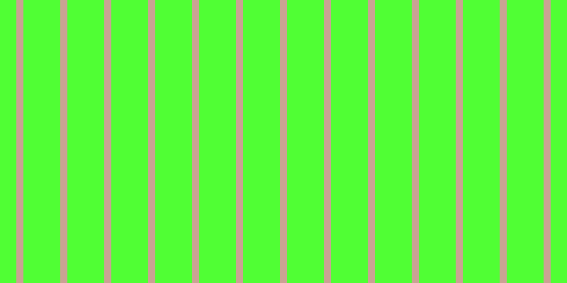 #50ff34, #caa393 vertical lines, ten pixels wide, fifty-two pixels apart