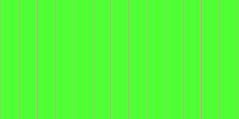 #50ff34, #caa393 vertical lines, two pixels wide, fifty-nine pixels apart