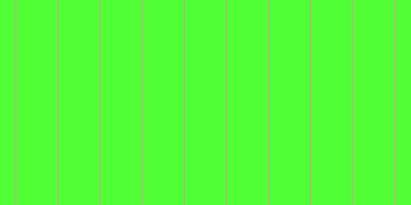 #50ff34, #caa393 vertical lines, two pixels wide, eighty pixels apart