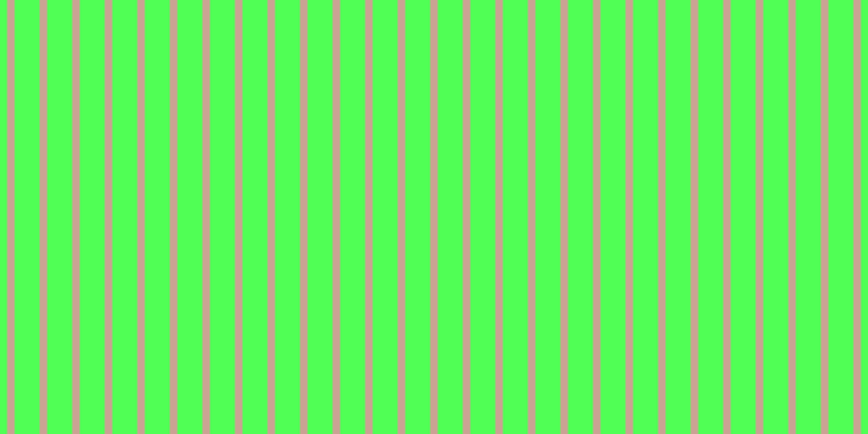 #50ff55, #caa393 vertical lines, seven pixels wide, twenty-three pixels apart