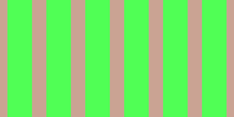 #50ff55, #caa393 vertical lines, forty-nine pixels wide, eighty-four pixels apart