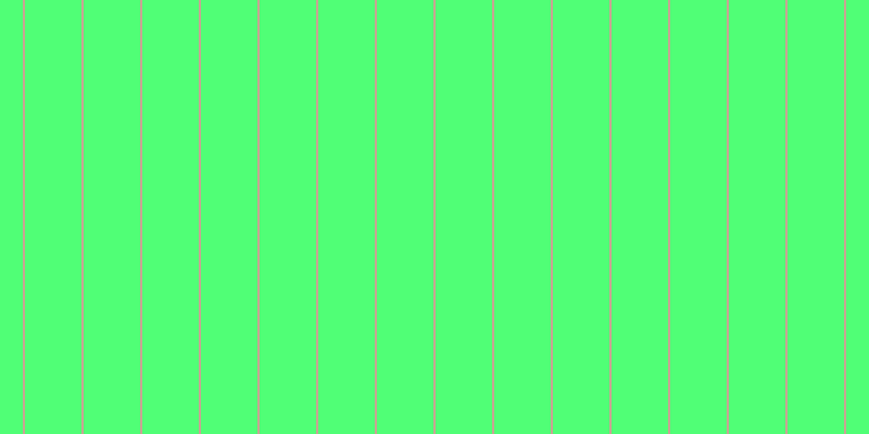 #50ff76, #caa393 vertical lines, two pixels wide, fifty-two pixels apart