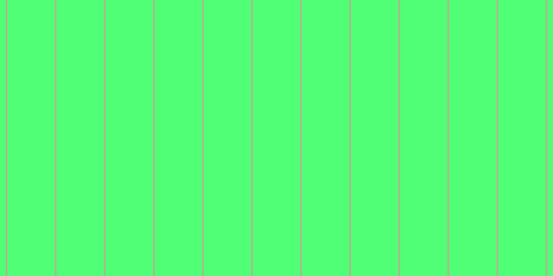 #50ff76, #caa393 vertical lines, two pixels wide, sixty-nine pixels apart