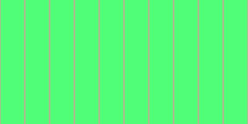 #50ff76, #caa393 vertical lines, four pixels wide, seventy-six pixels apart