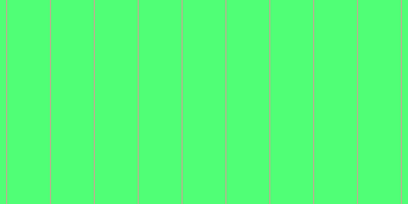#50ff76, #caa393 vertical lines, two pixels wide, eighty-four pixels apart