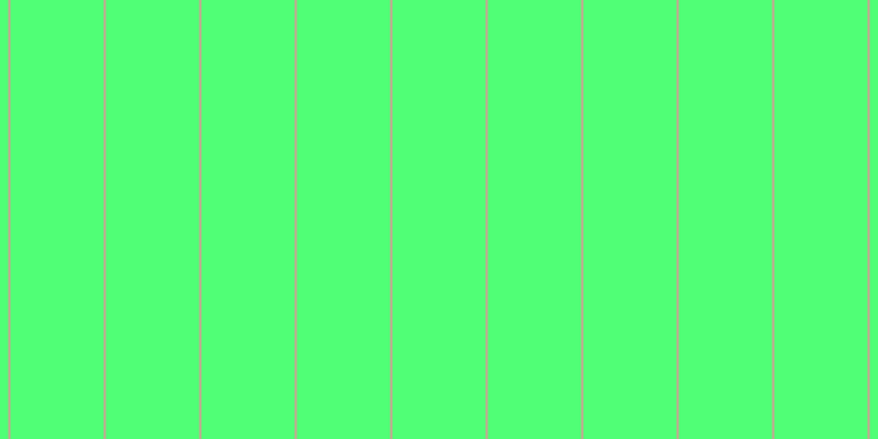 #50ff76, #caa393 vertical lines, two pixels wide, eighty-five pixels apart