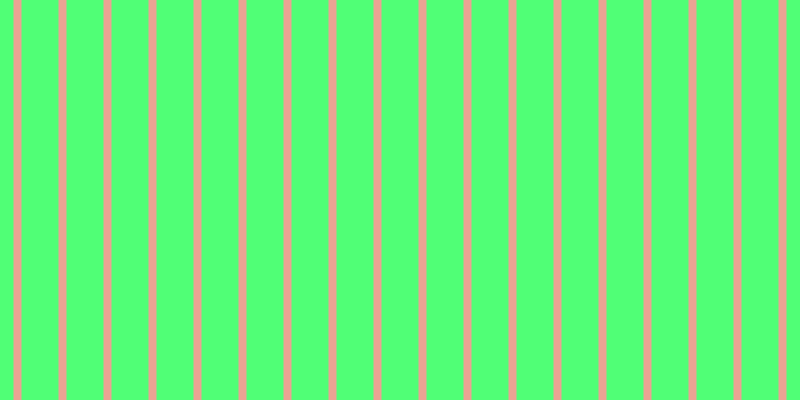 #50ff76, #eba393 vertical lines, eight pixels wide, thirty-seven pixels apart
