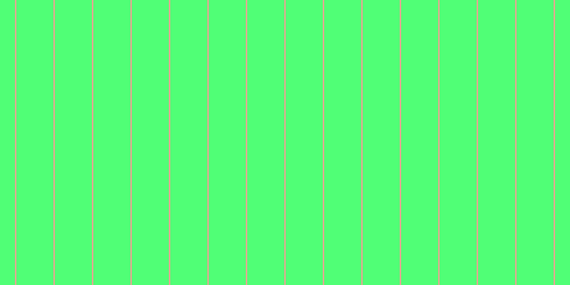 #50ff76, #eba393 vertical lines, two pixels wide, fifty-two pixels apart
