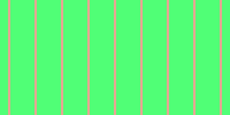 #50ff76, #eba393 vertical lines, eight pixels wide, eighty-four pixels apart