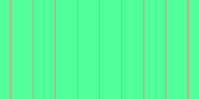 #50ff97, #caa393 vertical lines, five pixels wide, eighty-four pixels apart