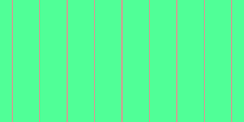 #50ff97, #caa393 vertical lines, four pixels wide, eighty-six pixels apart