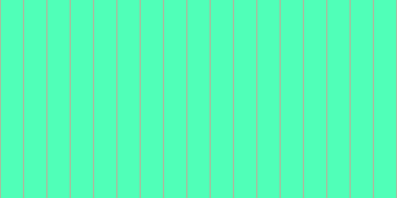 #50ffb8, #caa393 vertical lines, two pixels wide, forty-five pixels apart