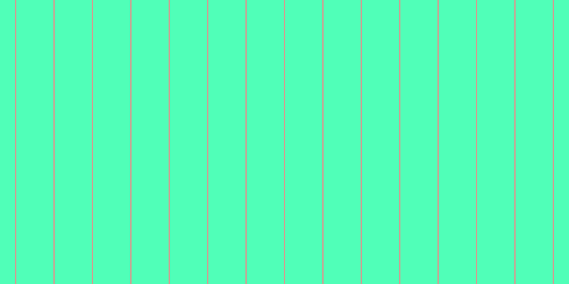 #50ffb8, #caa393 vertical lines, two pixels wide, fifty-two pixels apart