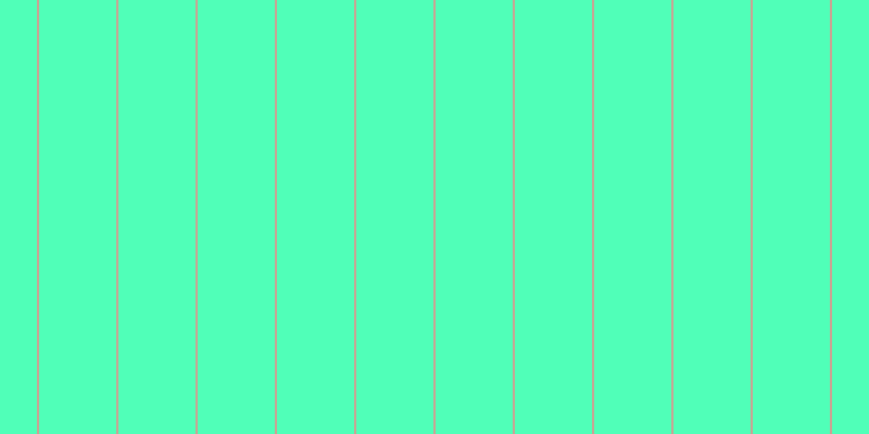 #50ffb8, #caa393 vertical lines, two pixels wide, seventy-one pixels apart