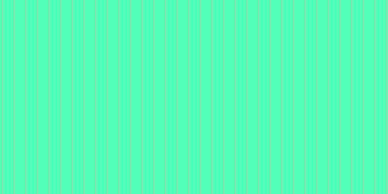#50ffb8, #eba393 vertical lines, one pixels wide, twenty-three pixels apart