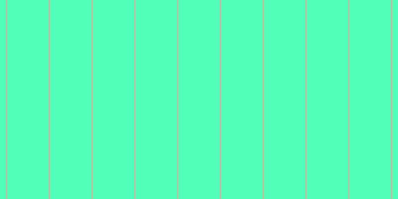 #50ffb8, #eba393 vertical lines, two pixels wide, eighty-four pixels apart
