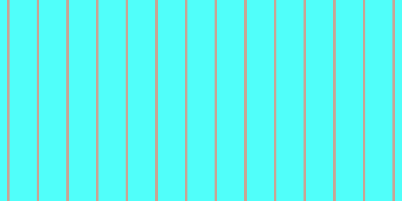#50fffa, #caa393 vertical lines, five pixels wide, fifty-four pixels apart