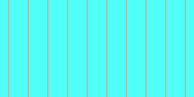 #50fffa, #caa393 vertical lines, four pixels wide, seventy-seven pixels apart