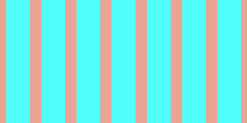#50fffa, #eba393 vertical lines, thirty-seven pixels wide, seventy-seven pixels apart