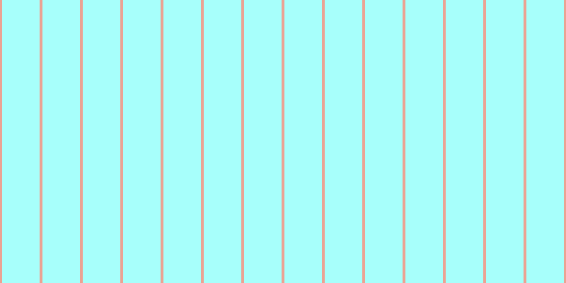 #50fffa (50%), #eba393 vertical lines, four pixels wide, fifty-three pixels apart