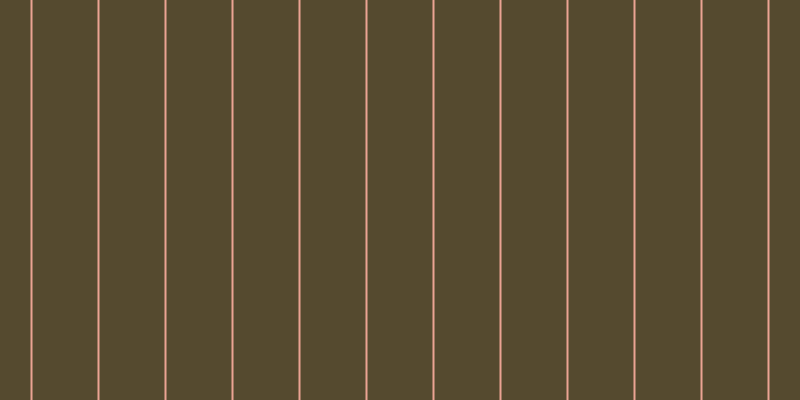#554a2f, #eba393 vertical lines, two pixels wide, sixty-five pixels apart